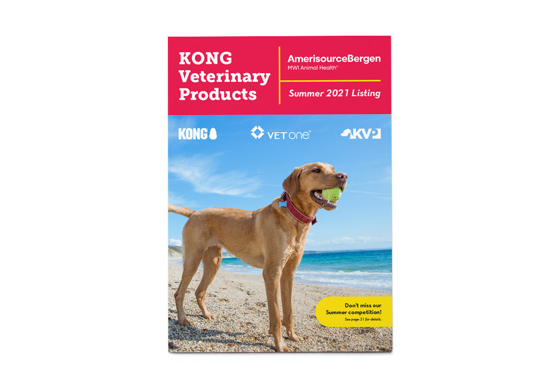 The catalog unopened and laid down with the cover visible on top.